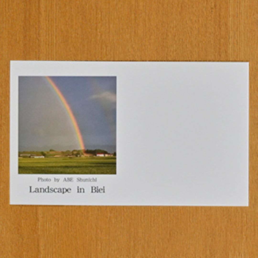 写真家　阿部俊一　名刺台紙・メッセージカード１００枚(C)[005-07]