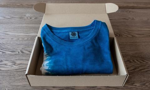 藍染結の杜　藍染シャツ[024-35]