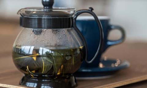 藍染結の杜　ハンカチ藍染体験＆藍茶セット[027-13]