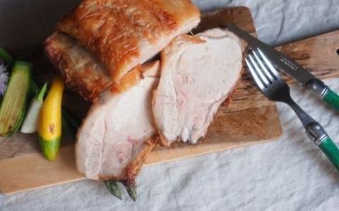 美瑛選果　美瑛豚ロース（ブロック）約4kg[038-10]