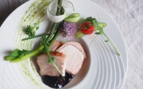 美瑛選果　美瑛豚ロース（ブロック）約4kg[038-10]