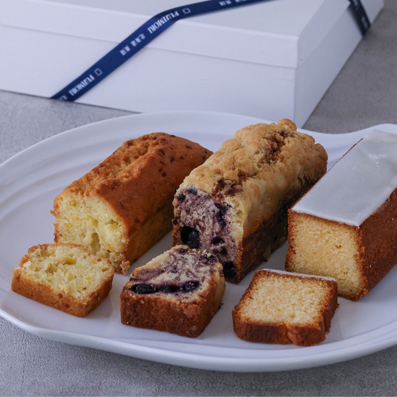 ふじ森　美瑛小麦のパウンドケーキアソート[020-77]