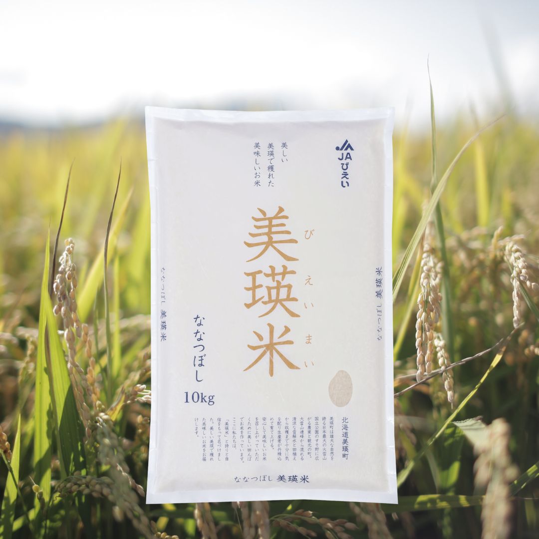 美瑛選果　令和６年産　美瑛米ななつぼし10kg [023-15]