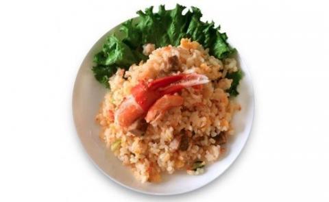 美瑛選果　美瑛米ななつぼしのチャーハン４個セット[012-75]