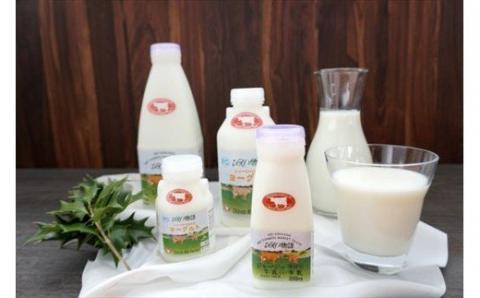 ファームズ千代田　ジャージー牛乳・飲むヨーグルトセット[015-127]