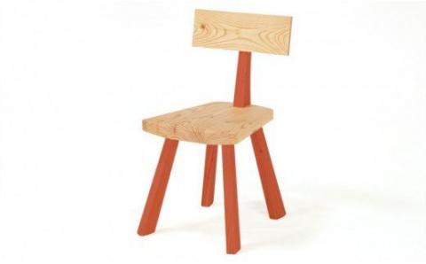 キトテ工作「美瑛産木材の家具」　Cervi チェア[110-06]