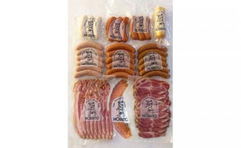 歩人　６種類のウィンナー・フランクと朝食向きのセット[036-12]