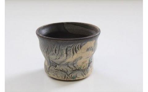 皆空窯　氷裂ぐい飲みＡ[045-12]