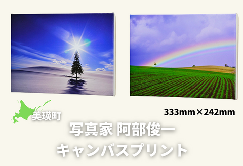 写真家　阿部俊一　キャンバスプリント（３３３ｍｍ×２４２ｍｍ）[048-05]