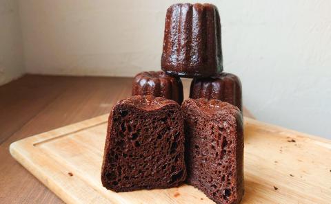 coffee & breadえん の カヌレ 10個 セット 北海道 上富良野町 菓子 プレーン ショコラ