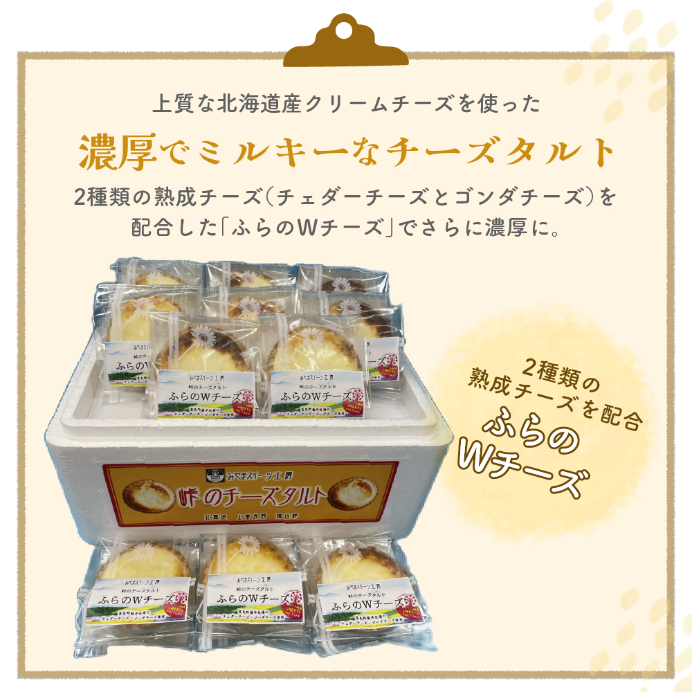 峠のチーズタルト・Wチーズ8個入りセット ケーキ チーズケーキ お菓子 詰合せ