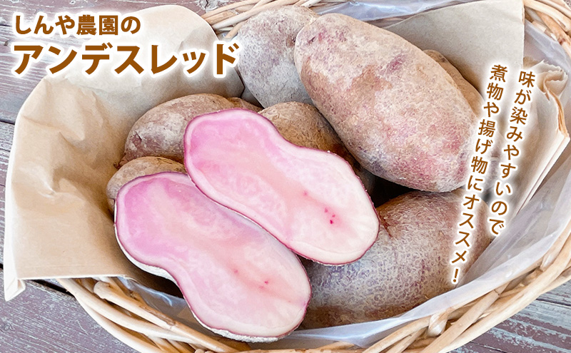 かみふらのじゃがいも「キタアカリ5kg & アンデスレッド5kg」