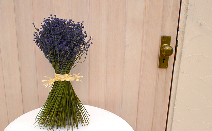 【2025年9月上旬から順次お届け】 富良野 花七曜 上富良野 ラベンダー【スタンドブーケ】ドライフラワー 花束 ブーケ