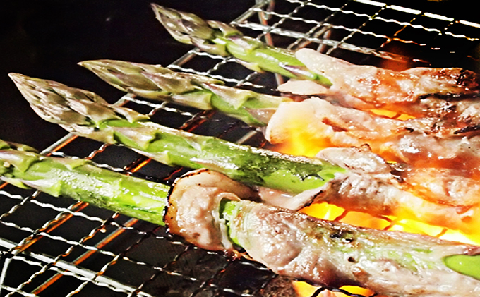 【北海道上富良野町産】B品限定グリーンアスパラ　1.5kg							