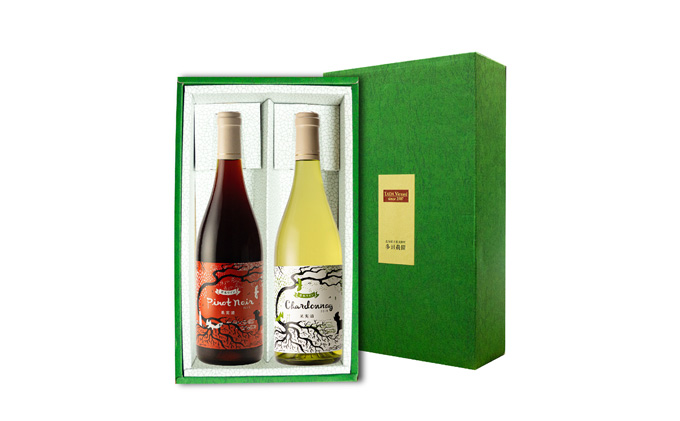 多田農園 多田ワイン 750ml 2本セット（ピノ・ノワール／シャルドネ）