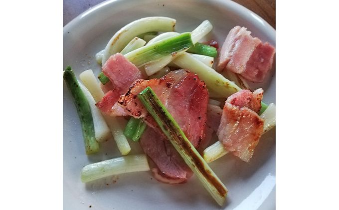 北海道上富良野町産 葉にんにく約150g×3パック