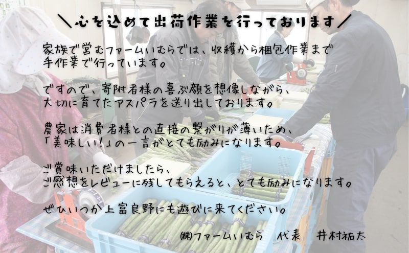 【2026年4月～発送】 北海道上富良野産 グリーンアスパラガス 太くて美味しい 2Lサイズ 1kg [ファームいむら] グリーンアスパラ アスパラガス あすぱら アスパラ 野菜 新鮮 北海道 上富良野町