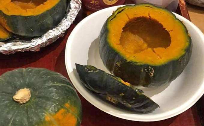 北海道上富良野町産【農薬不使用】坊ちゃんかぼちゃ約1.8kg