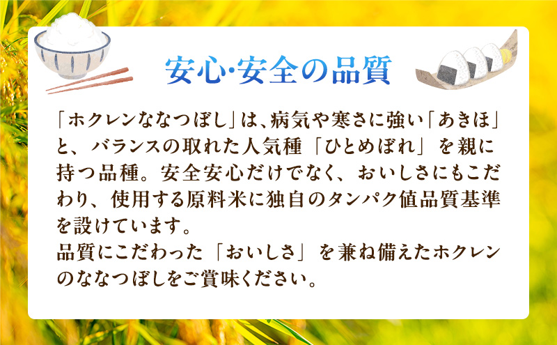 【12ヵ月連続定期便】北海道産 喜 ななつぼし 無洗米 2kg 米 特A 獲得 白米 ごはん 定期便 定期配送 12ヵ月 道産米 ブランド米 2キロ お米 ご飯 米 北海道米 JAふらの ホクレン ホクレン米 送料無料 北海道 上富良野町