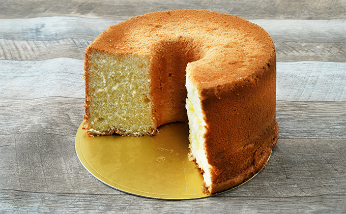 【スタジオMAMA】シフォンケーキ(プレーン味)20cm 北海道上富良野町