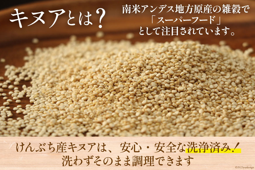 スーパーフード！北海道剣淵産 キヌア 80g × 3袋 [ＶＩＶＡマルシェ 北海道 剣淵町 14656191]