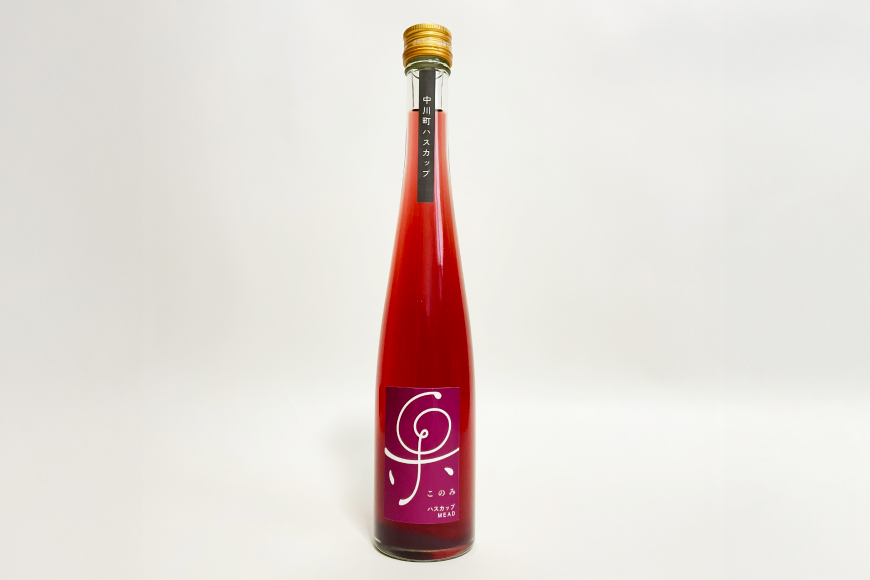 ハスカップ入り 蜂蜜酒 375ml×1本 [エンジョイ道北 北海道 剣淵町 14656350] 酒 お酒 おさけ はちみつ酒 ハスカップ アルコール はちみつ