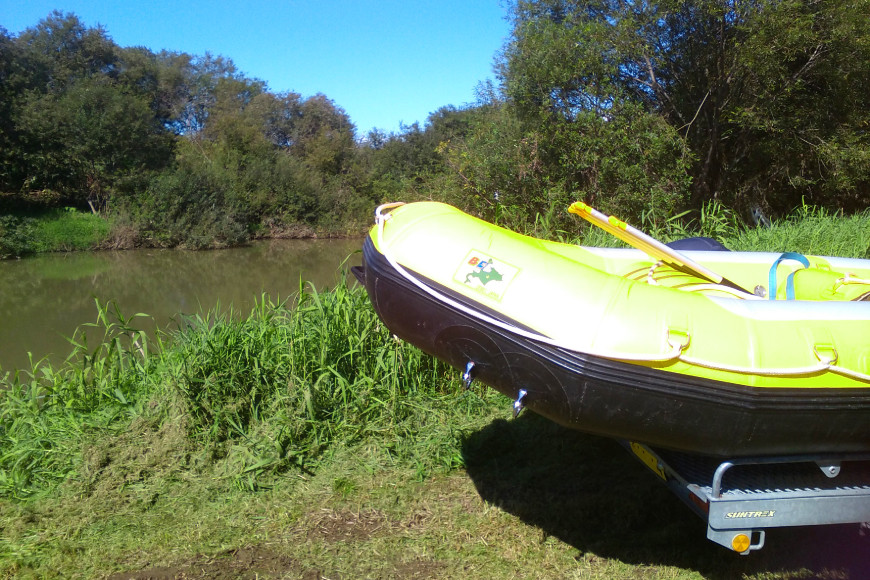 川下り体験エアチケット（大人１名or子供２名）（令和４年度検討中） [ビバカンパニー 北海道 剣淵町 B3]