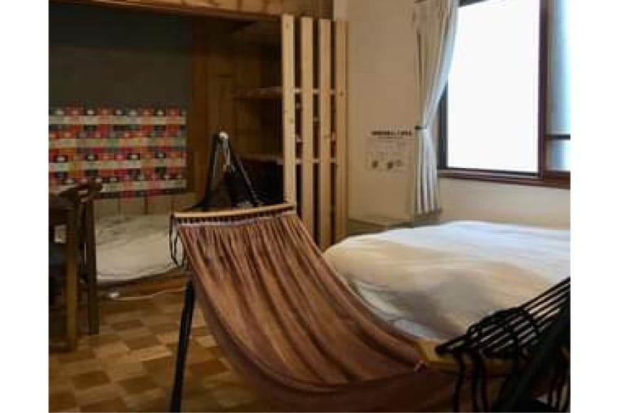 ゲストハウスKembuchiペンギン家　宿泊エアチケット (1名様分) [ペンギン先生の学び舎 北海道 剣淵町 14656184]