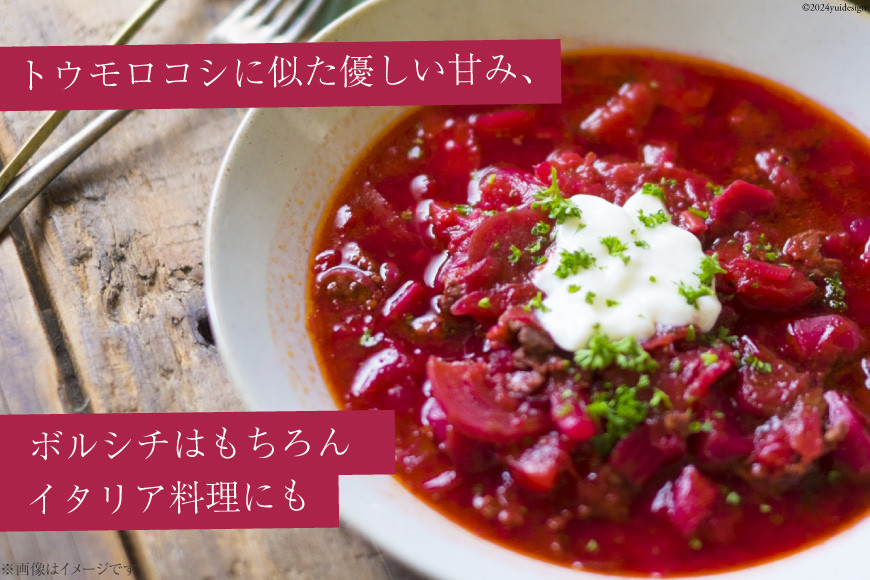 【期間限定発送】【下茹で済み】 ビーツ 野菜 レトルト 200g 4袋 計800g [VIVAマルシェ 北海道 剣淵町 14656312] スーパーフード 国産 真空パック 簡単調理