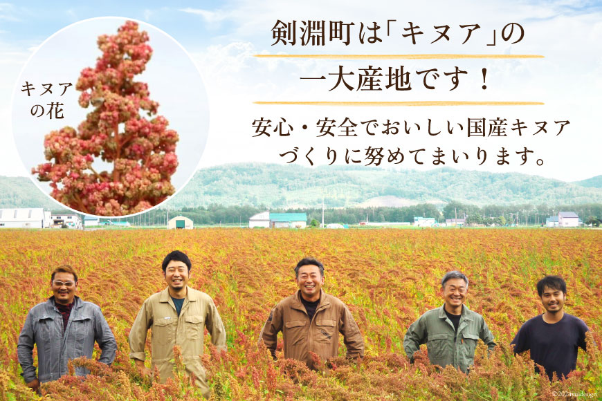 焙煎 キヌア 10g×2袋 計20g [株式会社ＶＩＶＡマルシェ 北海道 剣淵町 14656367] キヌア きぬあ オーガニック 健康 サラダ スープ