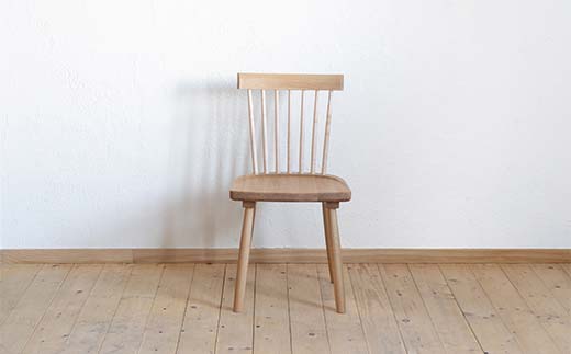 北海道下川町産広葉樹 椅子 ウィンザーチェア Shimokawa Windsor（座面：ミズナラ） 椅子 チェア 家具 北海道 F4G-0314