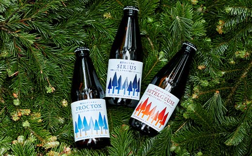 しもかわ森のブルワリーのクラフトビール定番6本セット（3種×2本） ピルスナー ペールエール ヴァイツェン F4G-0281