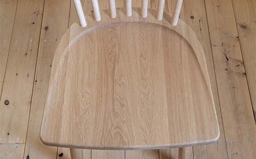 北海道下川町産広葉樹 椅子 ウィンザーチェア Shimokawa Windsor（座面：ミズナラ） 椅子 チェア 家具 北海道 F4G-0314