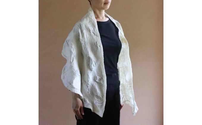 羽根ショール【北海道美深】