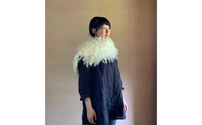 もじゃショール【北海道美深】白