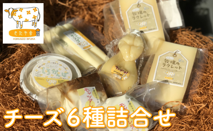 北海道美深町 チーズ6種詰め合わせ【北ぎゅう舎】