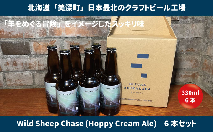 美深のクラフトビール　定番その2の6本セット【北海道美深町】