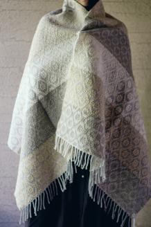 スロウ（羊毛ひざ掛け）ライトグレー