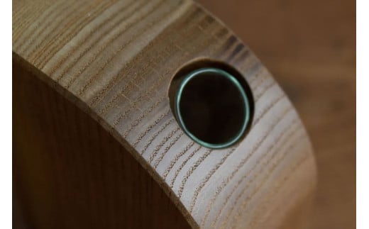 ITAYA SPIRIT－ウッドフラワーベース　角型