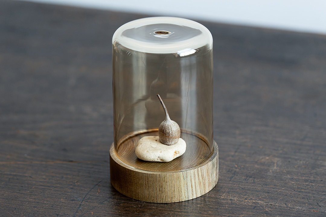 ITAYA SPIRIT－ガラス＆ウッドフラワーベース（大サイズ）