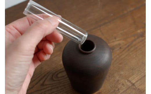 ITAYA SPIRIT－ウッドフラワーベース　丸型