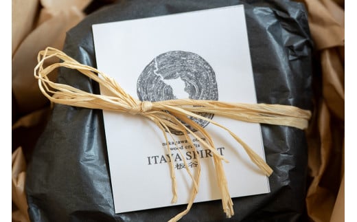 ITAYA SPIRIT－ウッドフラワーベース　丸型