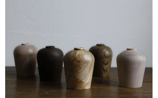 ITAYA SPIRIT－ウッドフラワーベース　丸型