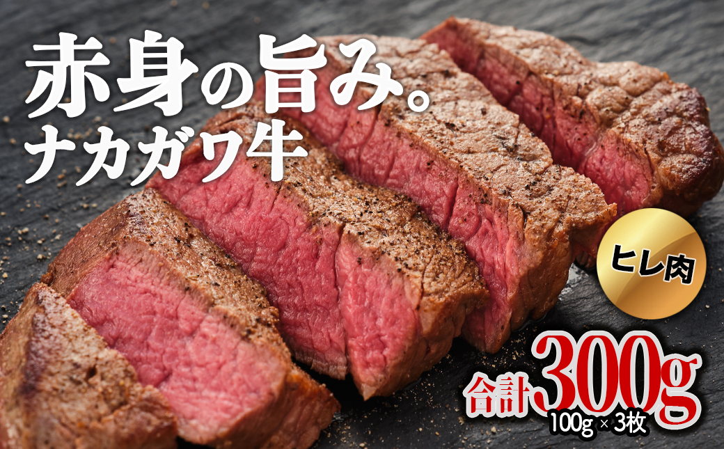 【北海道】中川町産ナカガワ牛　ヒレ300g