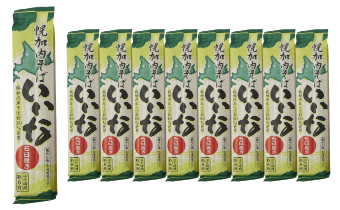 北海道幌加内そば｢いいな｣ 六割そば 200g×9束(18人前)