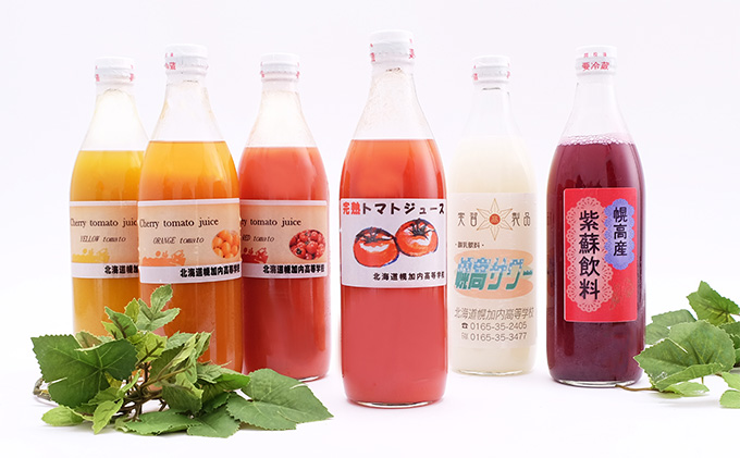 6種のジュースセット