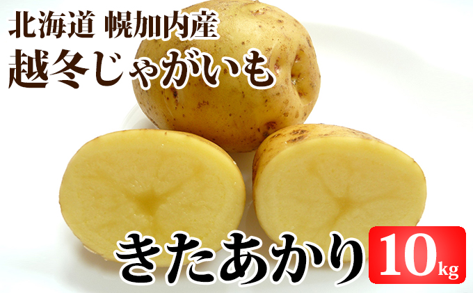 越冬 じゃがいも きたあかり 約 10kg (サイズ混合) 北海道 幌加内産 ジャガイモ 芋 4月出荷 笠井ファーム