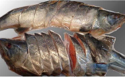 7-012-003　新巻鮭 一尾 切身 約1.8kg