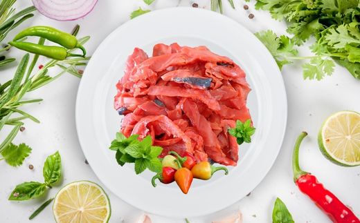 7-008-003　訳あり紅鮭スモークサーモン　切落し