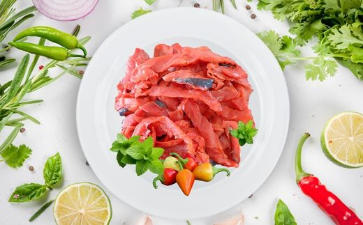 7-008-003　訳あり紅鮭スモークサーモン　切落し